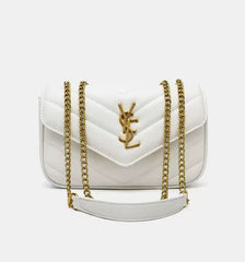 Portefeuille sac à main réglable L-Y Leather Mini Chain