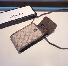 Classic Leather GG Crossbody Phone Purse -RCGG155