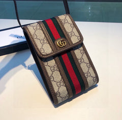 High-quality Leather GG Crossbody Phone Purse -RCGG156
