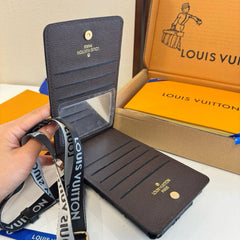 Luxury  Leather Monogram Crossbody Phone Bag-RCLV158