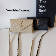 Premium Leather YL Crossbody Phone Purse -RCYL171