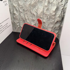 Leather  iPhone Case With Flip Wallet -RC170