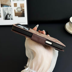 High-quality Leather CH iPhone Case With Flip Wallet -RCCH172