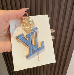 Monogram  Key Ring Charm-RCLV181