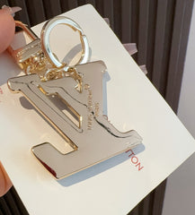 Monogram  Key Ring Charm-RCLV181