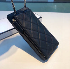 Premium Leather CC Crossbody Phone Bag-RCCC189