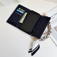 High-Quality Leather TB iPhone Case with Flip Wallet – RCTB197
